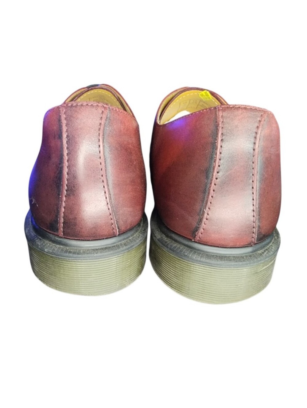 Dr. Martens 1461 Classic - Burgundy, Mens 13 - Picture 6 of 10